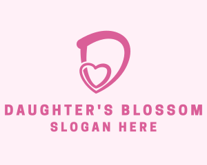 Beauty Salon Letter D logo design