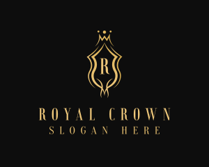 Royal Crown Shield logo design