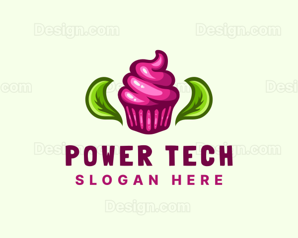 Pastry Cupcake Food Logo