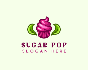 Pastry Cupcake Food logo design