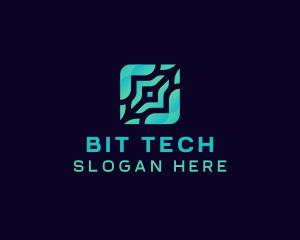 Generic Square Tech Developer logo design