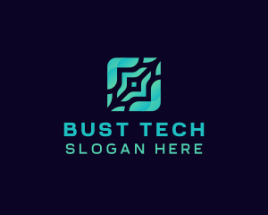 Generic Square Tech Developer logo design