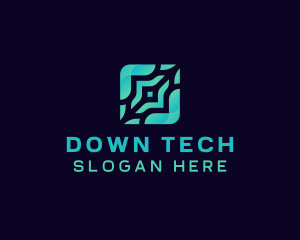 Generic Square Tech Developer logo design