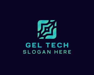 Generic Square Tech Developer logo design