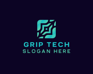 Generic Square Tech Developer logo design