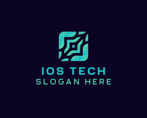 Generic Square Tech Developer logo design