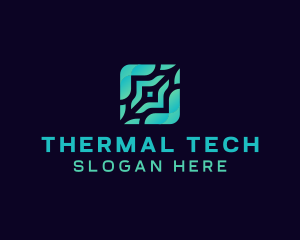 Generic Square Tech Developer logo design