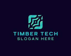 Generic Square Tech Developer logo design