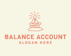 Yoga Rock Balance logo design