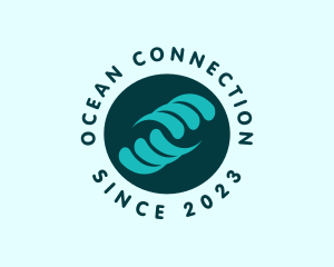 Water Ocean Wave logo