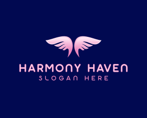 Angelic Holistic Wings logo