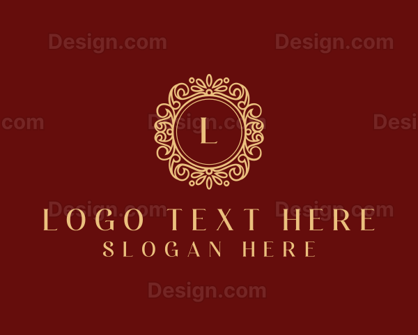 Golden Ornamental Boutique Logo