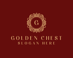 Golden Ornamental Boutique logo design