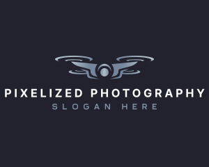 Drone Aerial Tech logo design