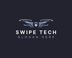 Drone Aerial Tech logo design