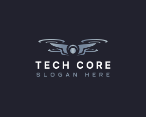 Drone Aerial Tech logo design