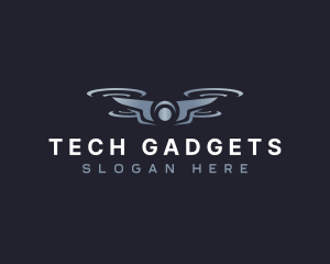 Drone Aerial Tech logo design