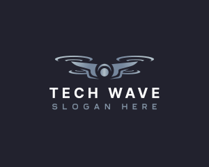 Drone Aerial Tech logo design