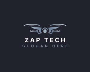 Drone Aerial Tech logo design