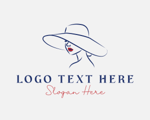 Sophisticated Hat Woman logo