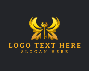 Luxury Butterfly Key logo