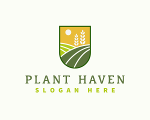 Landscaping Garden Plants logo design