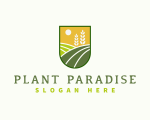 Landscaping Garden Plants logo design