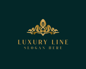 Royal Luxury Crown logo design