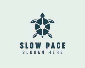 Green Leaf Turtle logo design