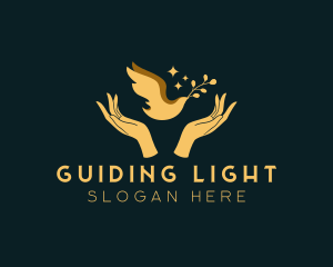 Religious Dove Bird logo design