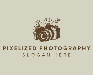 Camera Floral Creative Studio logo design