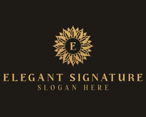 Flower Elegant Boutique logo design