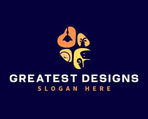 Furniture Decorations Lifestyle logo design