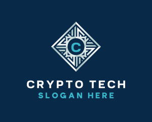 Cryptocurrency Corporate Credit logo design