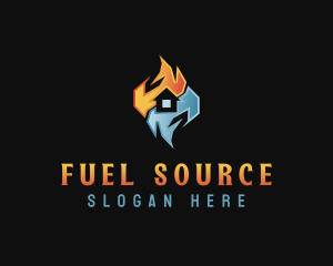 Fire Ice House logo design