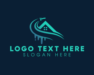 House Roof Paint  logo