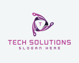 Cyber Tech Software logo design