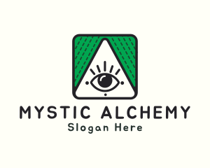 Mystic Eye Ritual  logo design