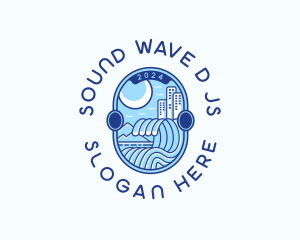 Wave Travel Resort logo design