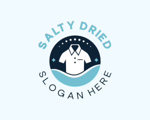 Shirt Clean Washing logo design