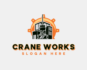 Construction Builder Crane logo