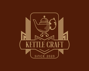 Cafe Tea Kettle logo