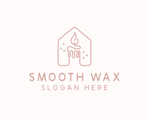 Wax Candle Decoration logo design