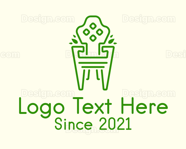 Green Garden Chair Logo