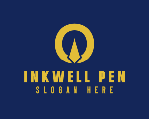 Gold Pen Company  logo design