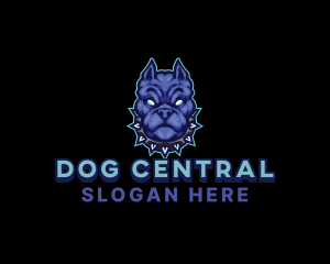 Pitbull Canine Gaming logo design