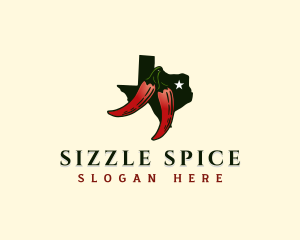 Texas Hot Chili logo design