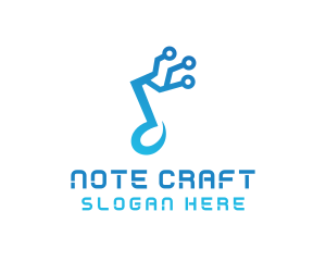 Music Note Circuit logo