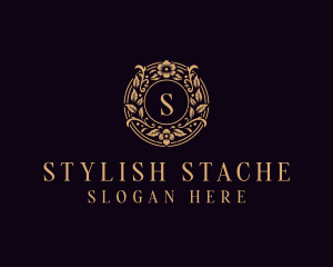 Stylish Floral Boutique logo design