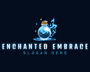 Magic Bottle Potion logo design